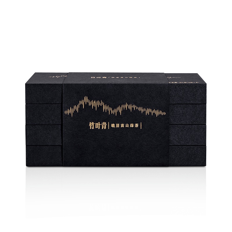 [春茶上市]竹叶青茶叶2021新茶峨眉高山绿茶特级(静心)礼盒20g*4盒