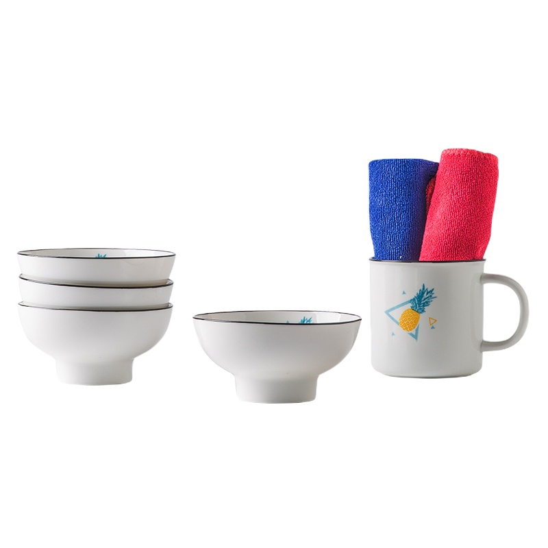 菲米生活(PHMI)曼彻斯特手绘餐具套装 FM-TC817