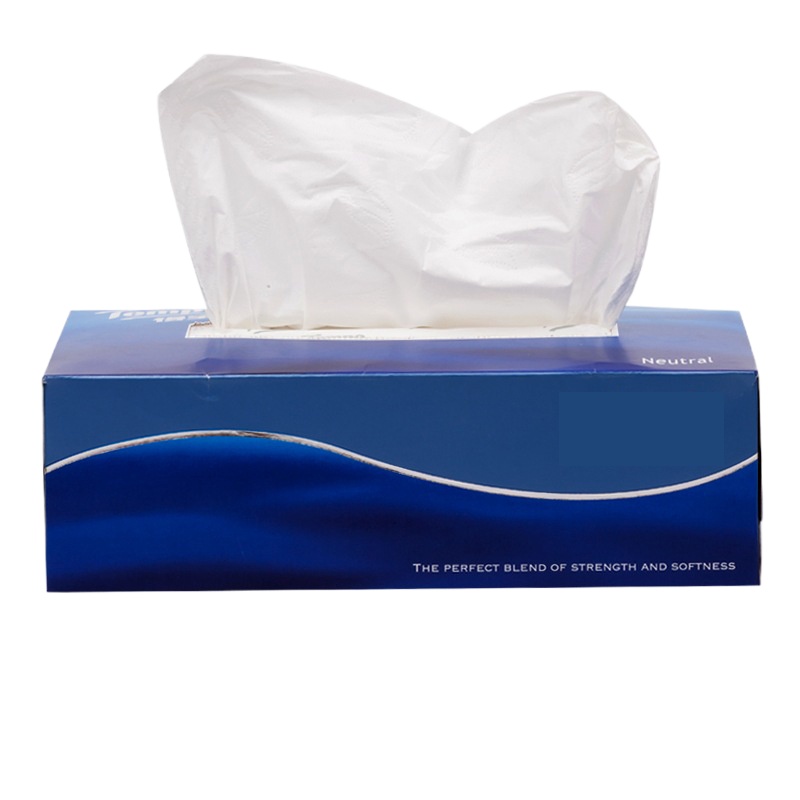 天然无香盒抽面巾纸 3层90抽4盒