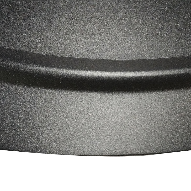 丛林狐安保器材圆形手持盾牌防护防暴铝合金盾牌黑色铝合金圆盾