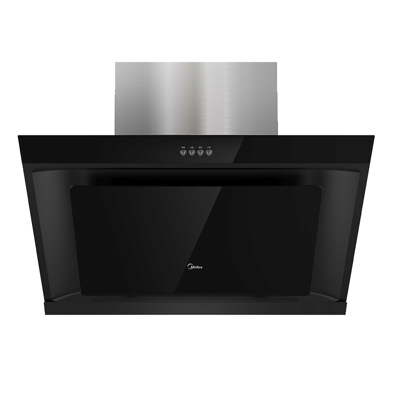 美的(Midea)B60侧吸式抽油烟机家用厨房吸烟大吸力烟灶套装