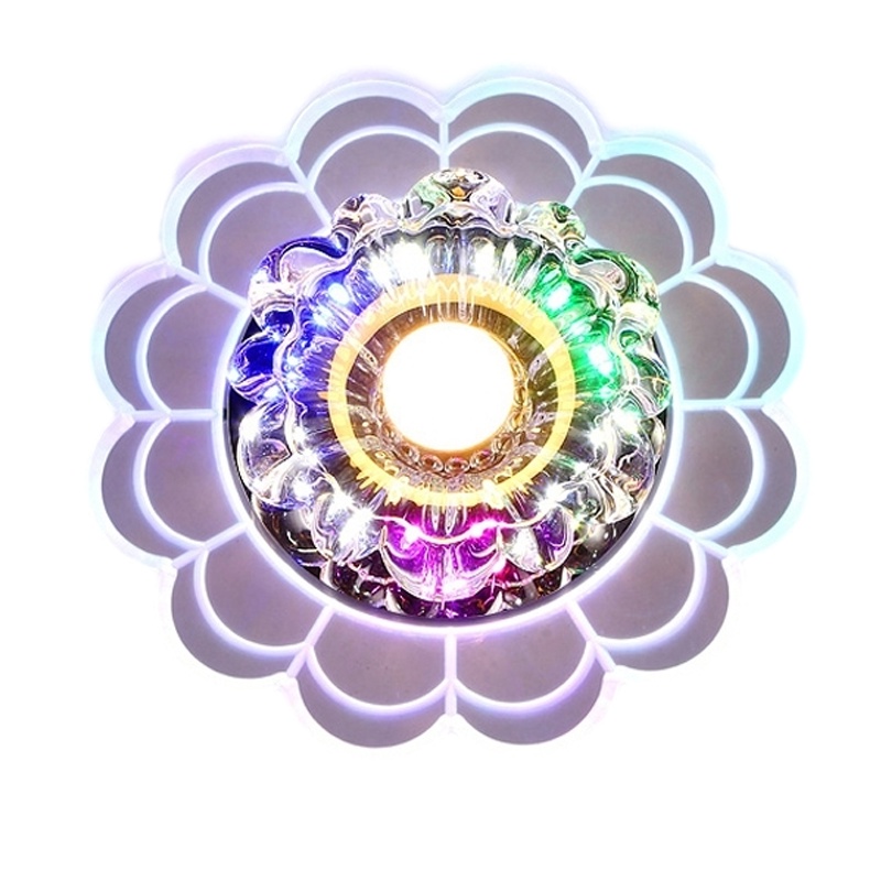 简约走廊灯过道灯LED水晶灯符象天花灯玄关灯门厅入户灯创意小吸顶灯