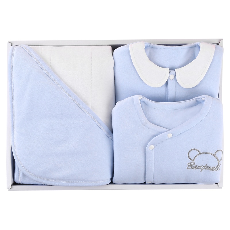 班杰威尔满月婴儿衣服秋冬初生礼物纯棉新生儿棉服礼盒套装刚出生宝宝母婴用品
