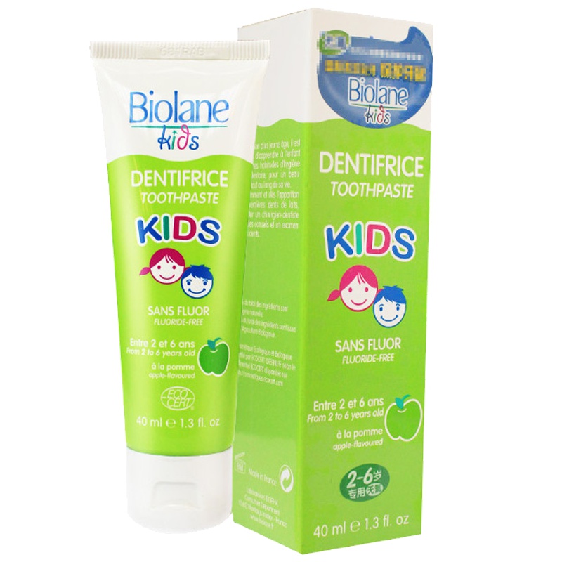 法贝儿 无氟儿童牙膏苹果味（2-6岁）