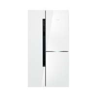 博世(BOSCH) 569升对开三门大容量冰箱 零度维他保鲜 混冷无霜 多段控温 玻璃面板 KAF96S20TI