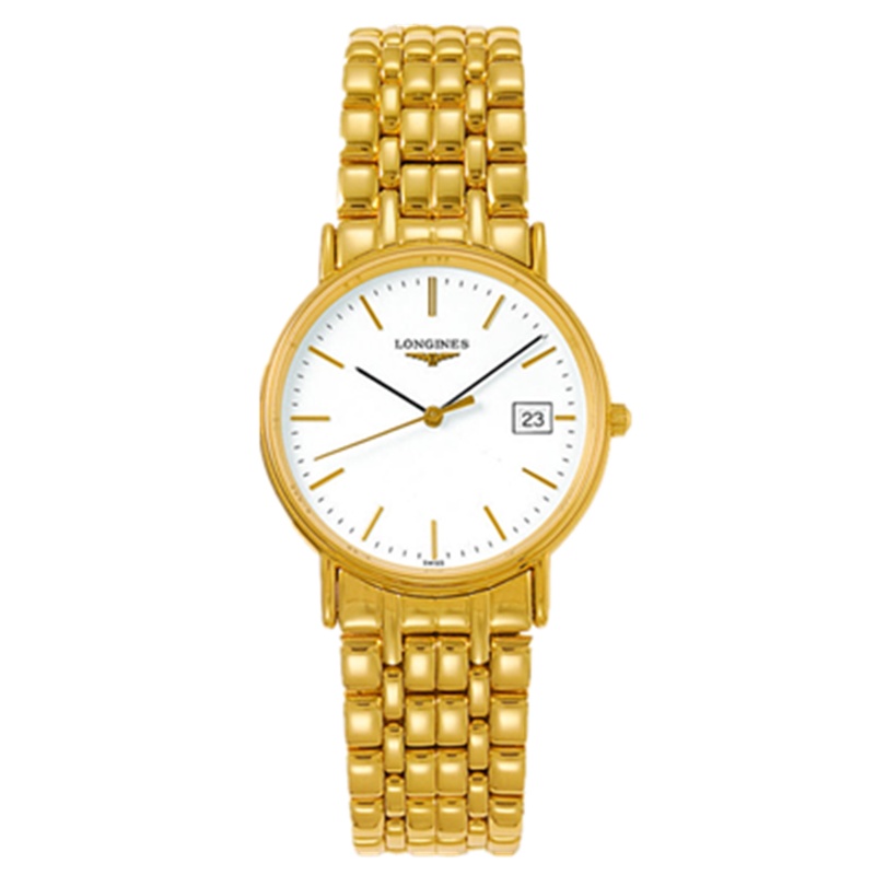 【预售款】浪琴(Longines) 手表女表瑰丽系列女士石英表优雅精钢腕表 L4.819.2.12.8