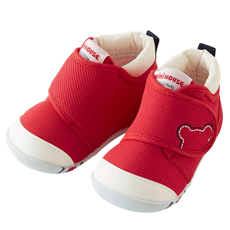 MIKIHOUSE日本制获奖款一段学步鞋男女宝宝经典款卡通童鞋