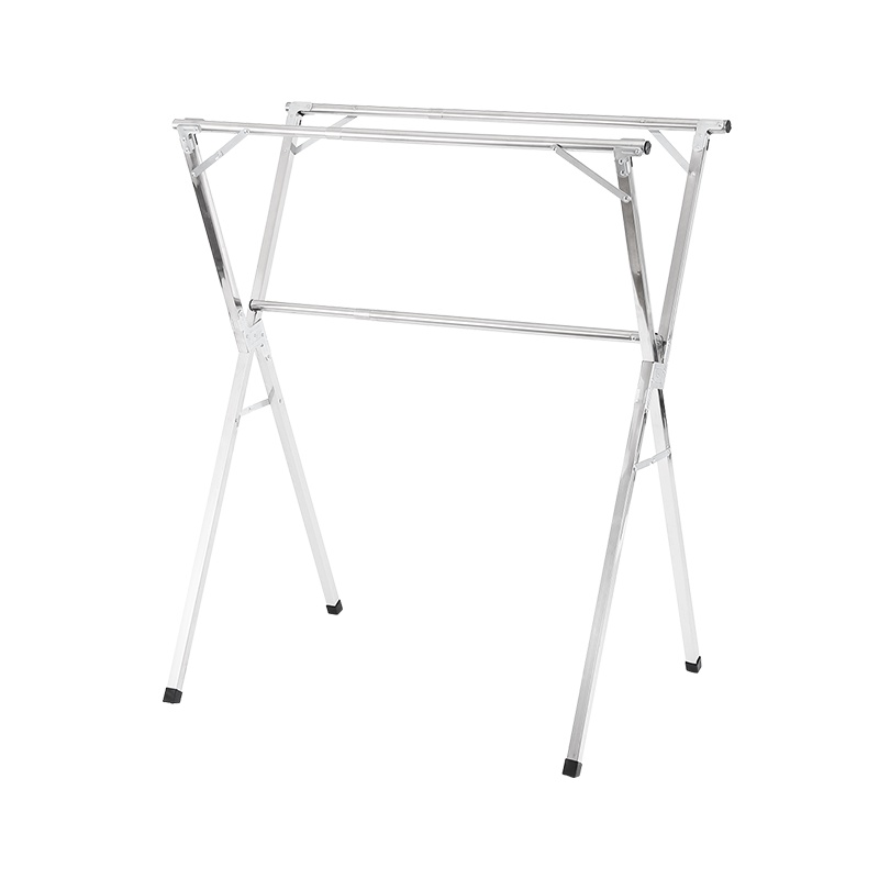 欧润哲 晾衣架落地折叠室内家用室外不锈钢阳台晾衣杆晒被子凉衣架晒衣架