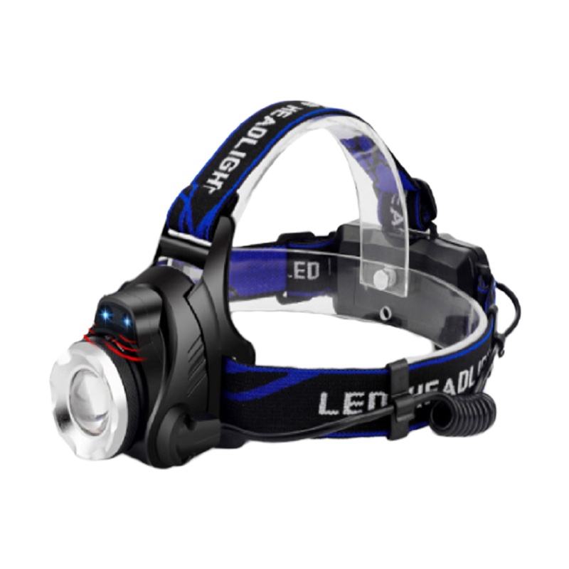 捷能新源 LED强光远射头灯 充电感应防水头灯 800米超亮戴式手电筒头灯 夜钓鱼矿灯/单只