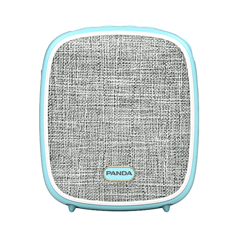 PANDA/熊猫K80扩音器教师教学导游用小蜜蜂扩音机便携式腰挂室内户外专用便携播放机迷你插卡音箱 黑色