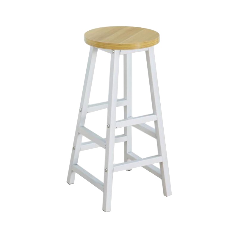 匡大 吧台凳吧台椅实木凳橡木梯凳70cm实木高脚凳 KDYC13