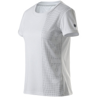 【自营】亚瑟士ASICS女装跑步短袖T恤运动服 828H00-0014 L 828H00-0014白色