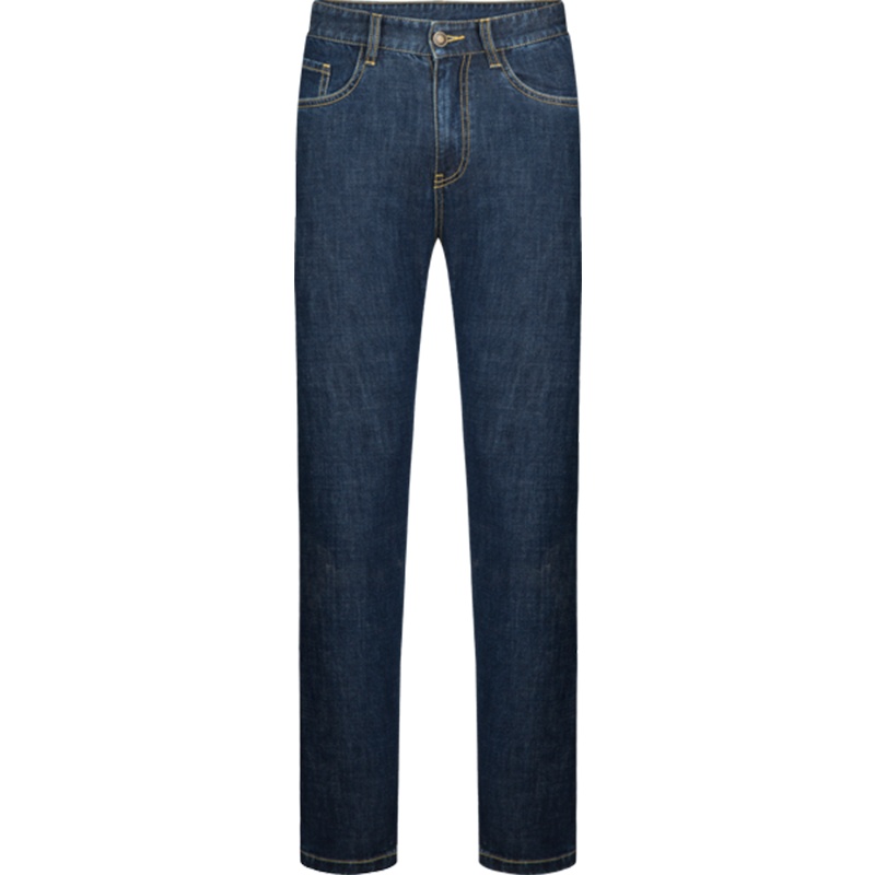 柒牌SEVEN男装2020春季新款牛仔裤男士直筒修身显瘦竹纤维棉微弹长裤子