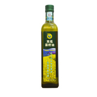 醇香 压榨双低菜籽油500ml 非转基因 物理压榨 菜籽油 食用油 团购必选