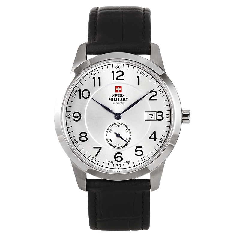 瑞士军表(SWISS MILITARY)瑞士原装进口品牌手表男士石英经典商务休闲防水 30194.14