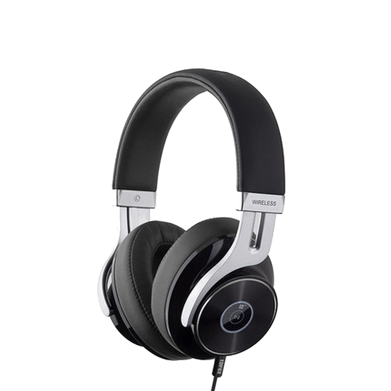 Edifier/漫步者 W855BT蓝牙无线耳机头戴式手机通用重低音乐3.5mm插孔 拉丁黑色