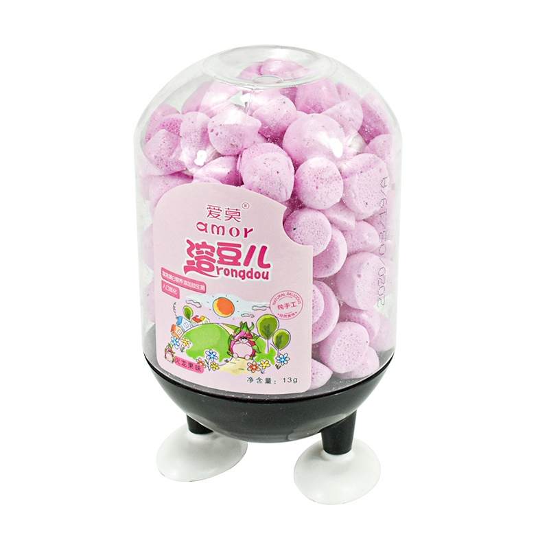 爱莫溶豆13g小黑牛系列宝宝零食益生菌酸奶溶溶豆入口即溶放心无添加儿童孩子营养休闲小食品烘烤糕点带娃神器