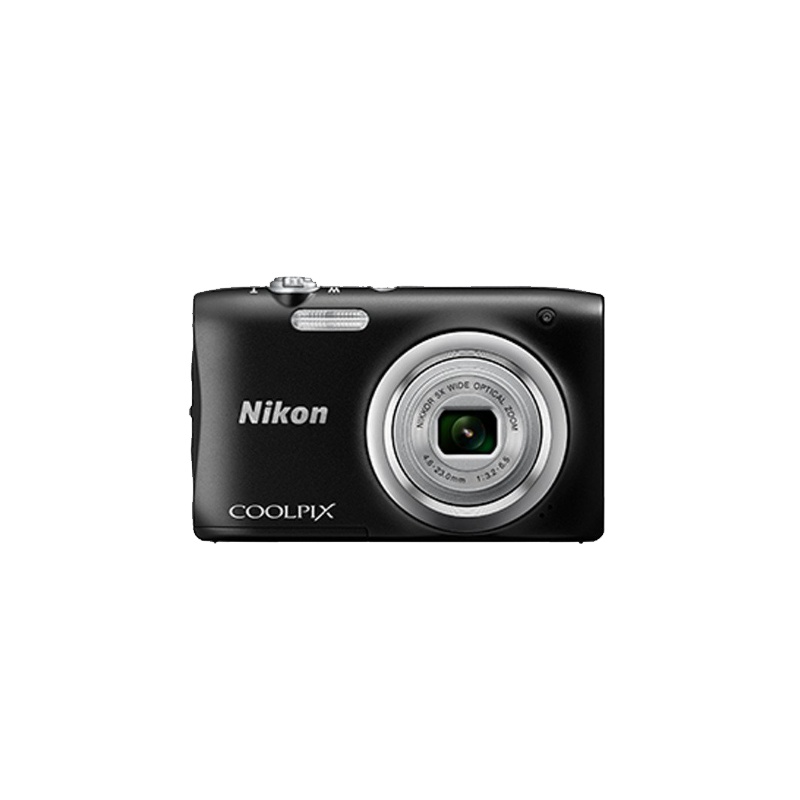 尼康(Nikon) COOLPIX A100 (黑)数码相机 有效像素约2005万 电池类型锂电池 2.7英寸屏幕