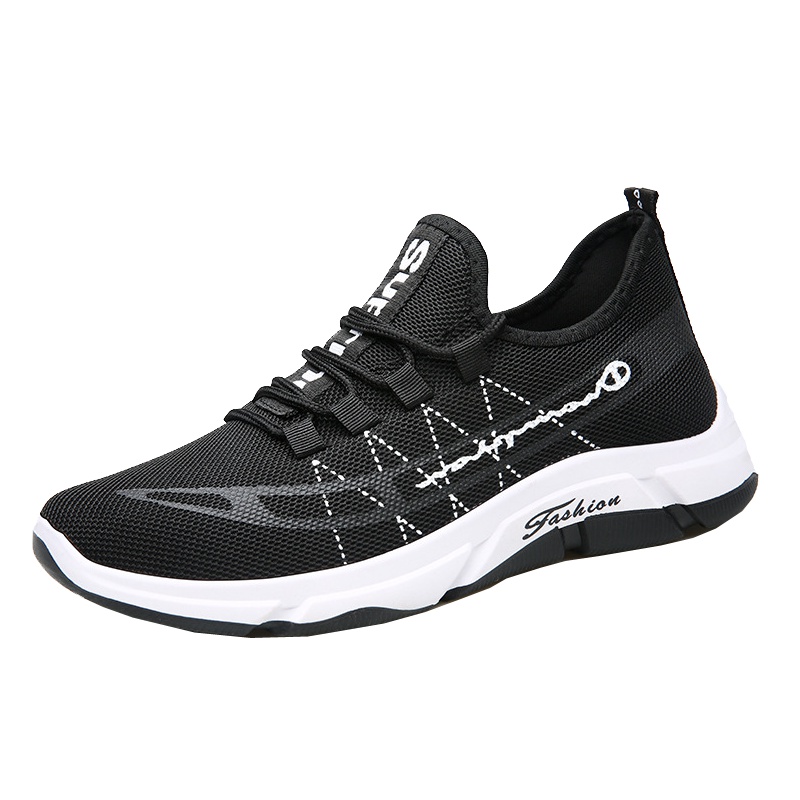 策霸2019秋季新品男士休闲鞋跑步鞋男士时尚潮鞋