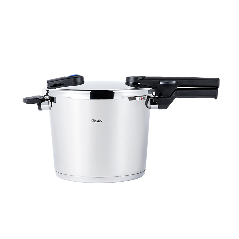 德国进口菲仕乐Fissler新味达快22cm6升高速快锅蓝色沸点压力锅