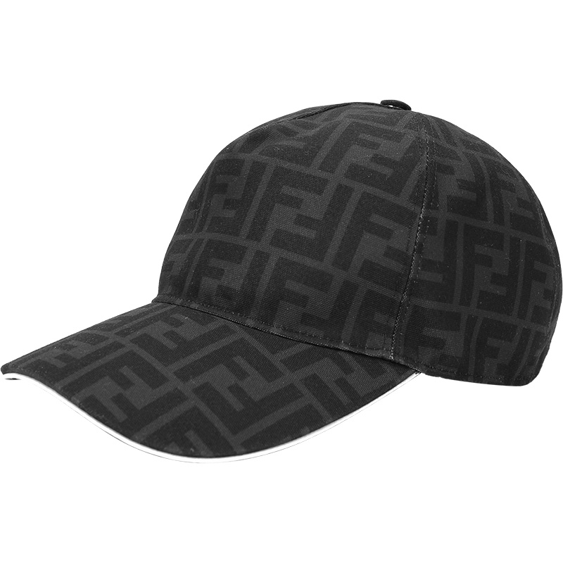FENDI 男士 聚酯纤维帽子棒球帽鸭舌帽 FXQ768 ACDA