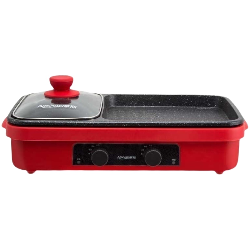 亚摩斯(AMOS)AS-KP15E双温控涮烤一体机 单个装