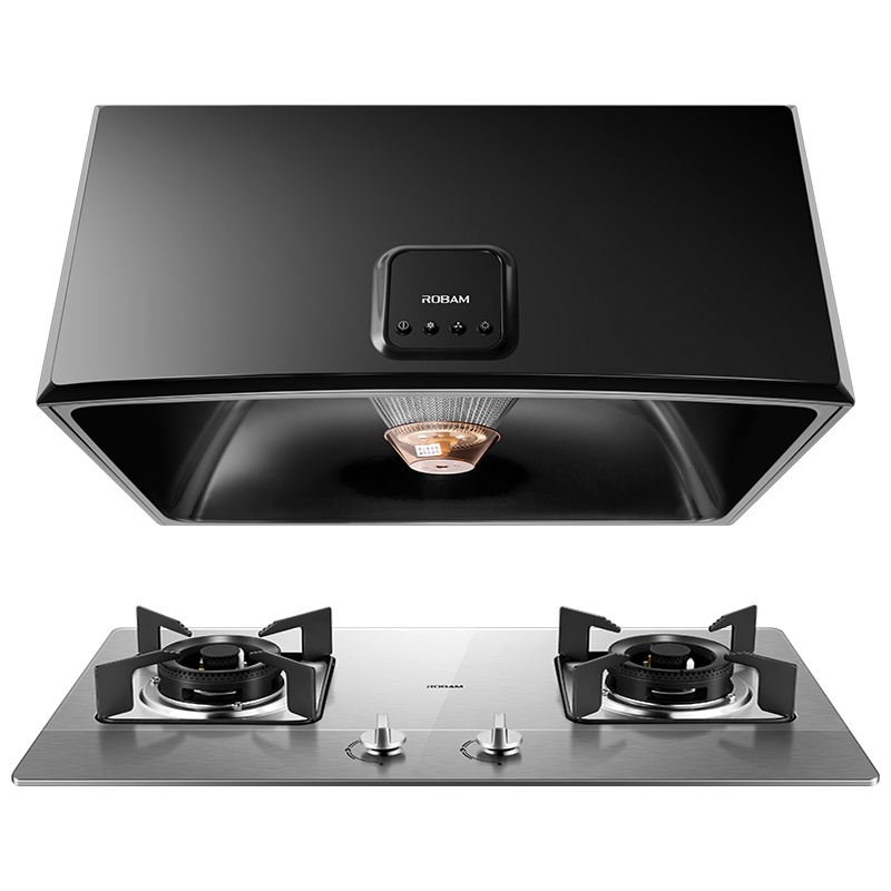 老板(ROBAM)16立方大吸力中式按键式油烟机灶具套餐CXW-185-3009+30G2(液化气) 性价比力荐