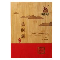 泾渭茯茶 福财驻 金花 茯砖 黑茶 2017年份 660g*2 2017年份