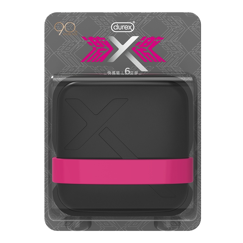 杜蕾斯（Durex） 避孕套 X Intense 快感装6只*2盒 超薄款 润滑型安全套 成人情趣计生用品