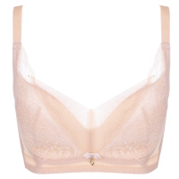 依曼丽性感薄款大码内衣女大胸显小文胸无钢圈聚拢无痕收副乳胸罩