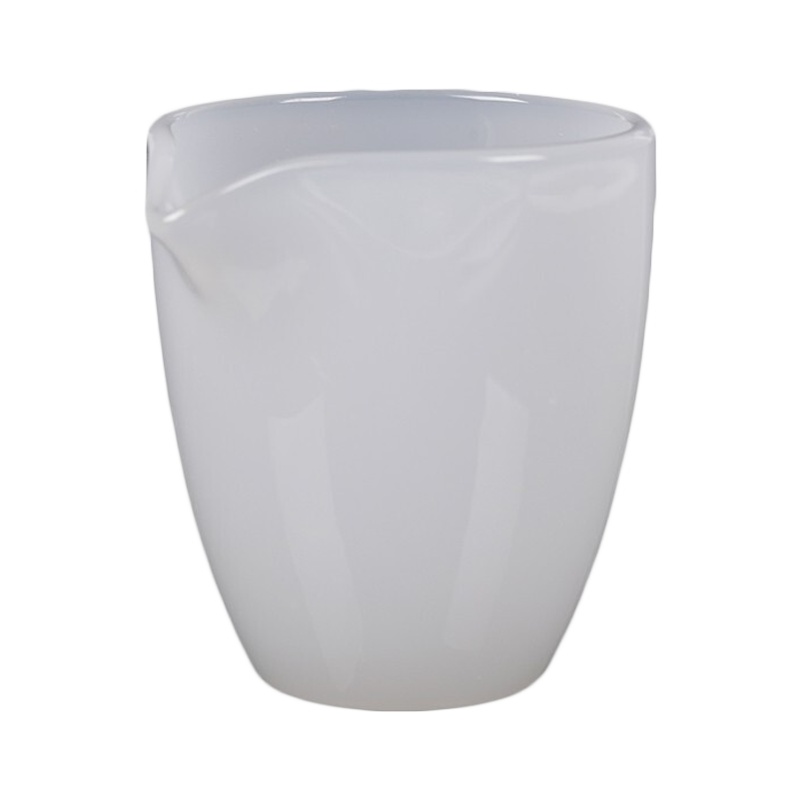 唐宏坊 玉瓷茶具 白瓷玻璃耐热分茶器三才茶碗琉璃主人杯盖碗公道杯玻璃琉璃单杯功夫茶具 玉瓷茶海