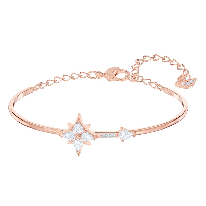 SWAROVSKI施华洛世奇 雪花八角星星手链手镯 女士 送恋人 人造水晶 5494338