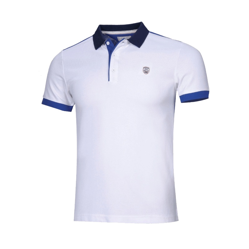 鸿星尔克运动短袖男装2019春季新款T恤正品跑步透气休闲运动服男