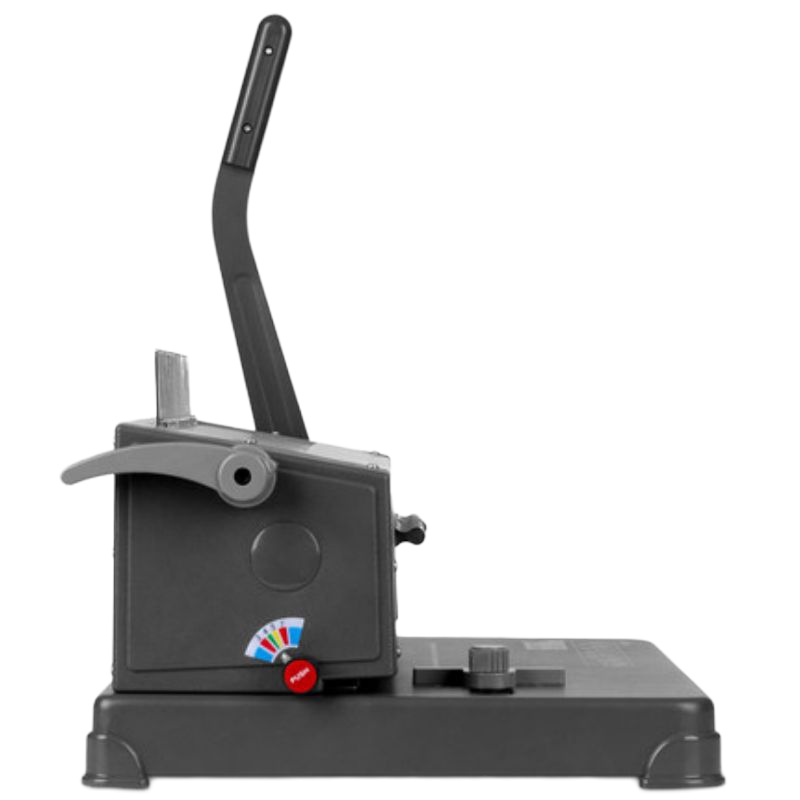 得力3874夹条胶圈装订机 梳式打孔机