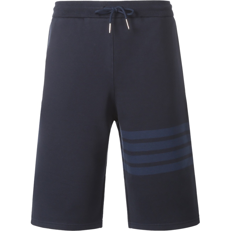 THOM BROWNE 汤姆·布朗 男士棉质系带休闲运动短裤 MJQ012A 06910