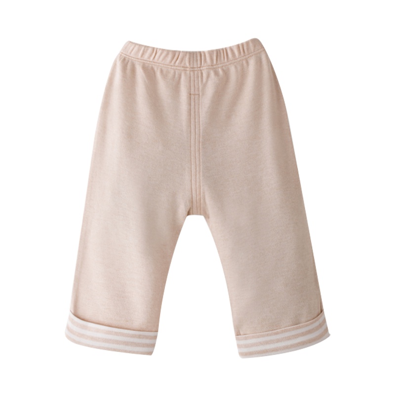 嫚熙(EMXEE)儿开档长裤婴儿春夏夹棉保暖贴身裤子