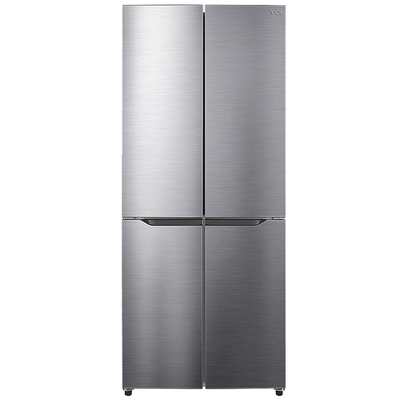 TCL BCD-408WZ50 408升十字对开门多门冰箱 风冷无霜电脑控温节能电冰箱 大容量分区防串味保鲜家用冰箱