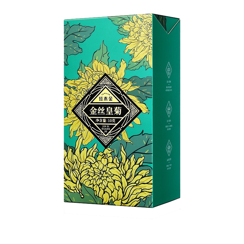 塔木金菊花茶金丝皇菊胎菊贡菊非去火正品小包装一朵一杯大花草茶叶非特级