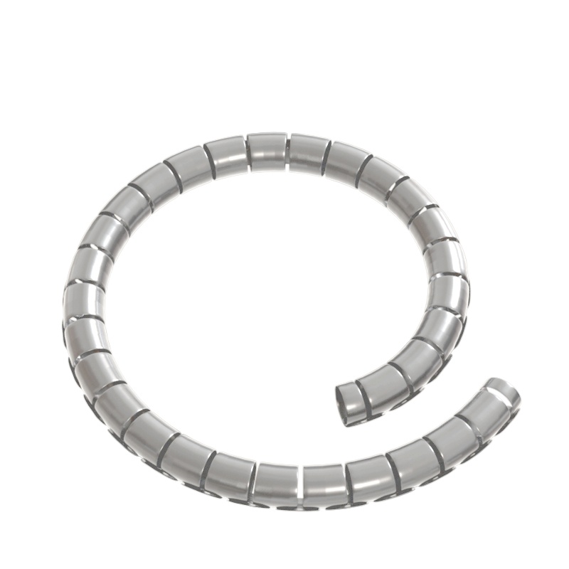 千天(QANTOP)理线器包线管束线管 电脑电源线电线收纳整理绕线器10mm灰色