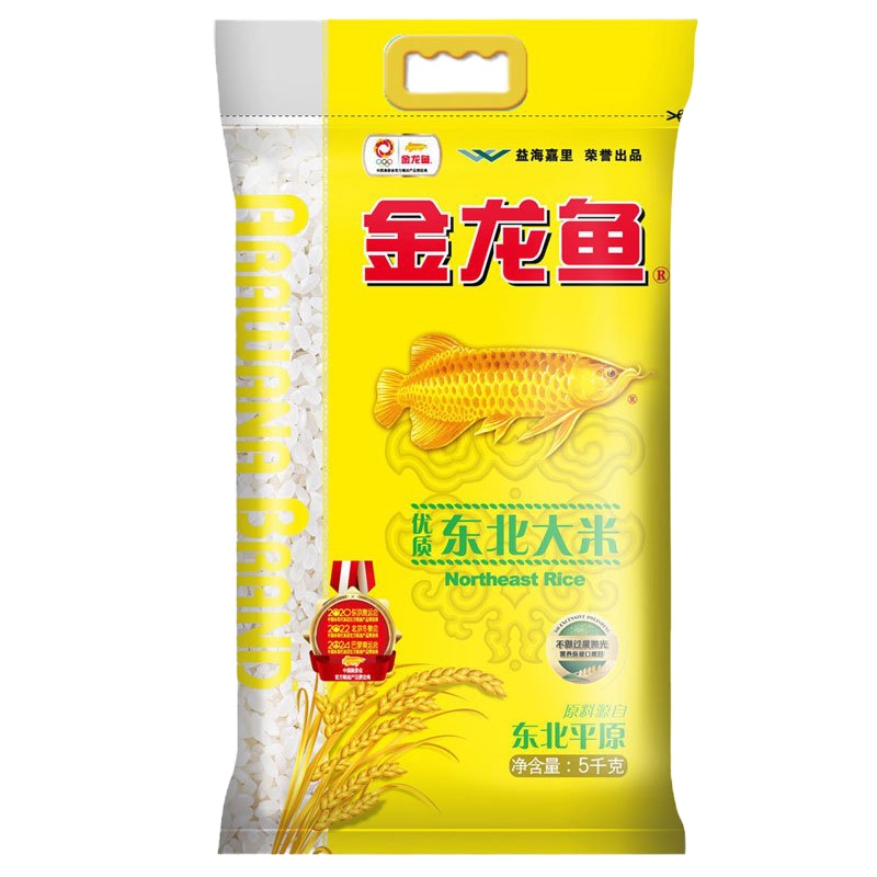 金龙鱼 优质东北大米 5kg 袋装 粳米