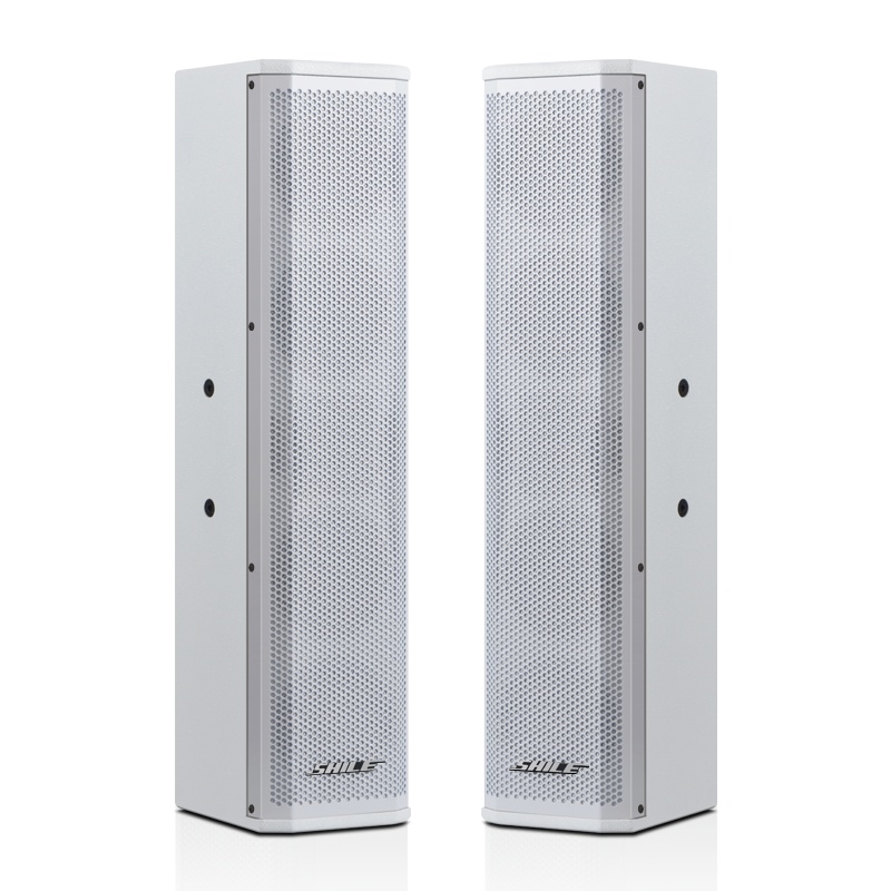 BX-406高档会议音箱壁挂三角支架音柱酒店背景音乐多功能展厅大型会议室 BX-406音箱黑一对