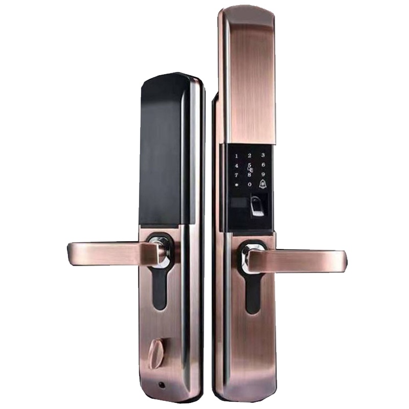 [硕辉]SH-G密码锁 锌合金指纹人脸识别锁