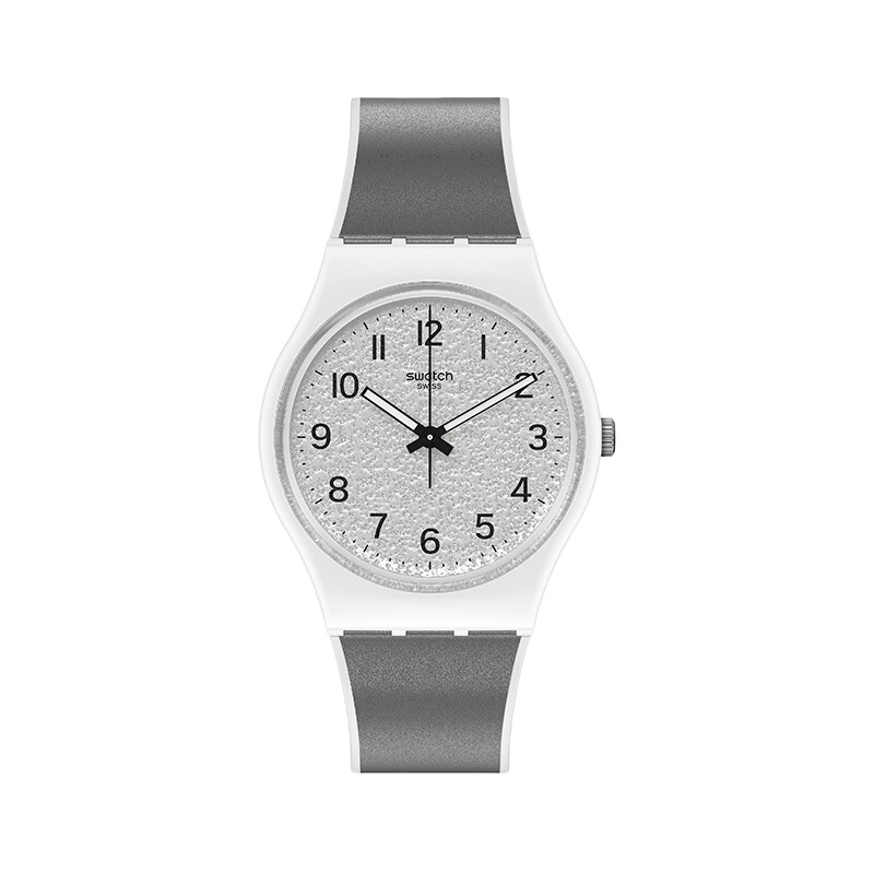 斯沃琪 Swatch 瑞士手表 原创系列 沁心口香糖 简约时尚石英男女表GW211