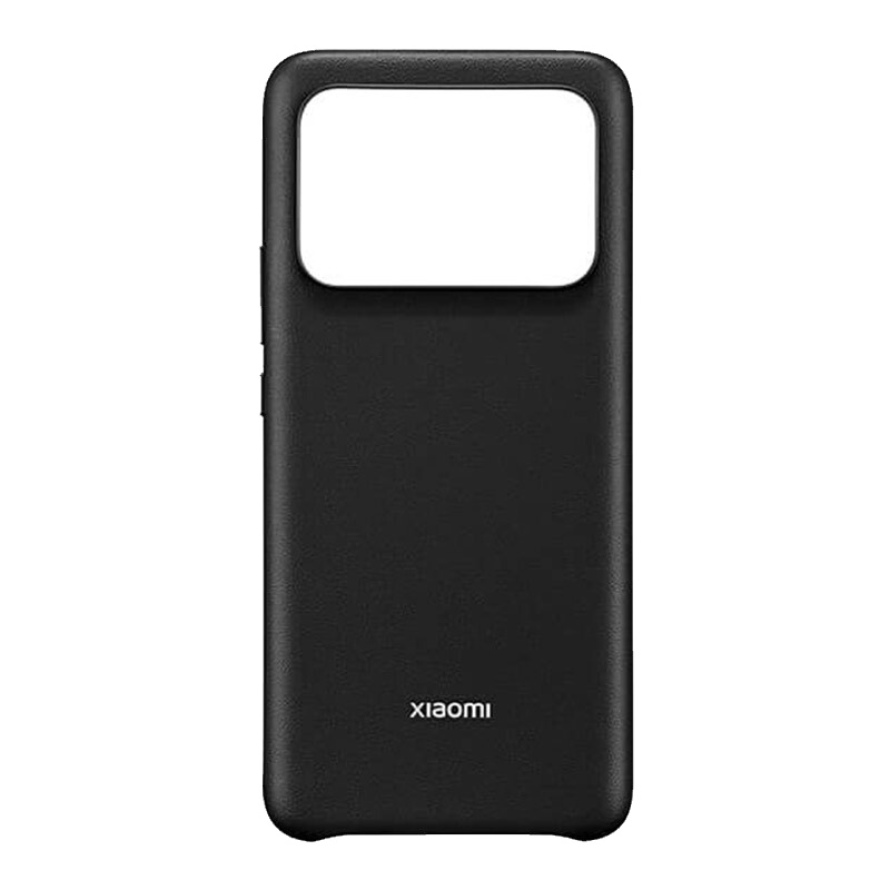 小米11 Ultra 黑色素皮保护壳