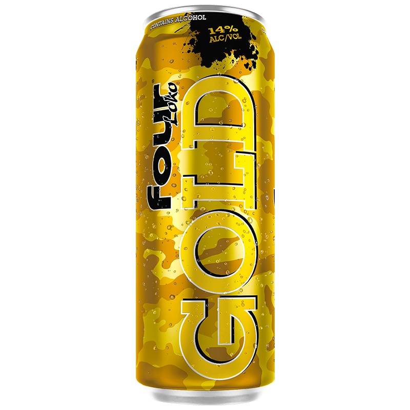 four loko四洛克预调鸡尾酒 洋酒 果酒 迷彩系列柑橘味695ml一罐装