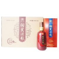 洋河佳洋酒厂 国瓷淡雅 至尊窖藏 42度 浓香型白酒 480ml*6 整箱装