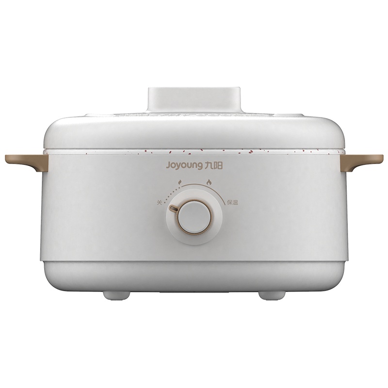 九阳(Joyoung)电火锅DG20G-GD160(白) 2L单锅 电炖锅 复古颜值 多功能一体锅