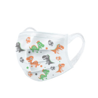 斯曼尔儿一次性医用外科口罩宽耳袋儿童口罩3S亲肤层柔软舒适儿童口罩卡通图案