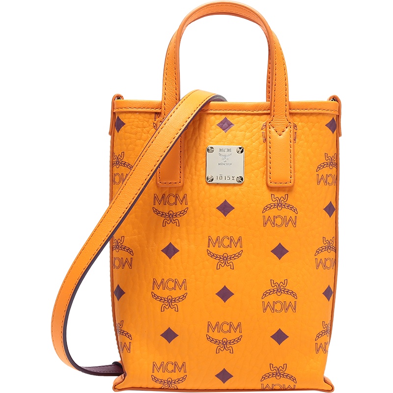 MCM 男女中性 ESSENTIAL VISETOS系列人造革/牛皮革手提单肩斜挎包迷你款 MWRAASE03