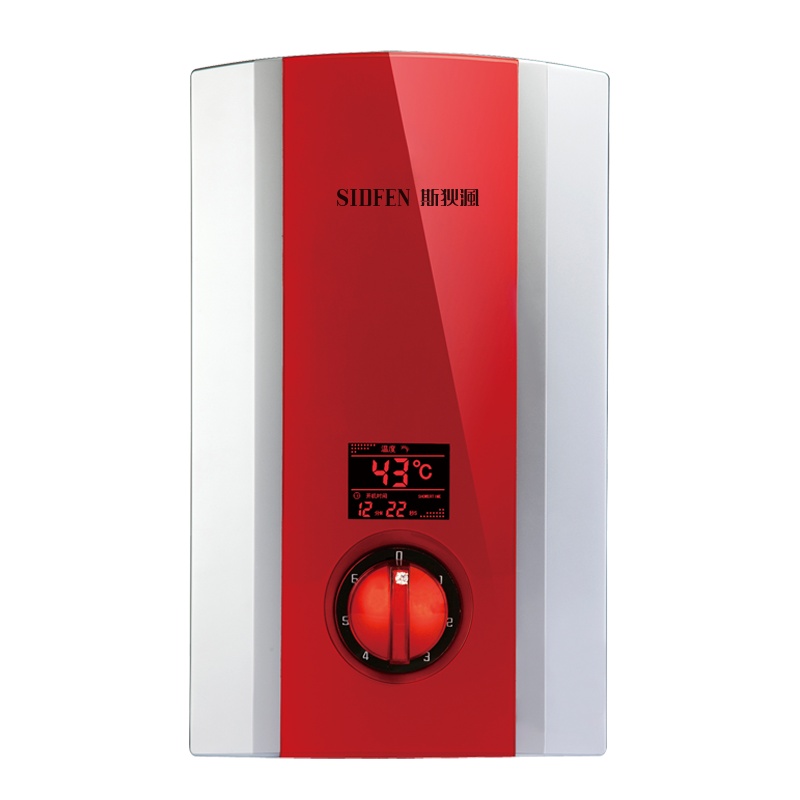 斯狄渢A12L热水器 免储水家用即热式热水器 大出水量 多路供水 快捷省电 壁挂淋浴洗澡机